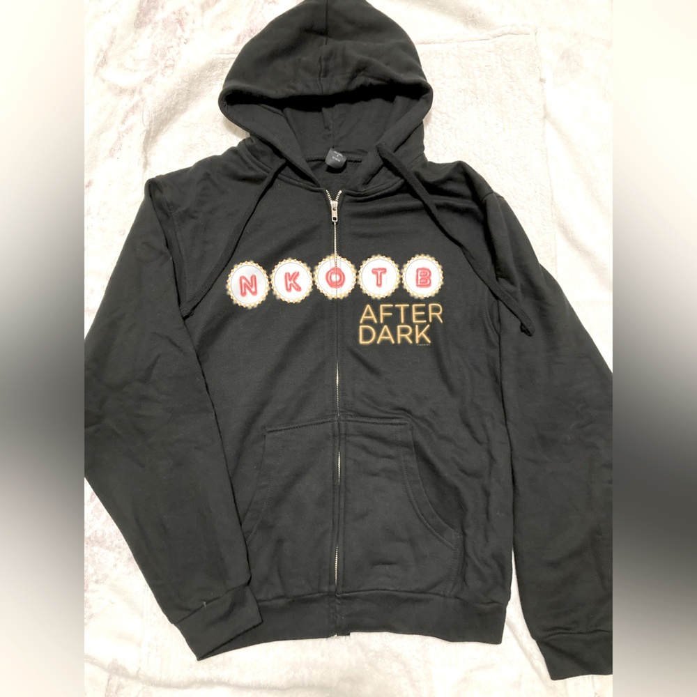 New kids on the block - After dark - fleece hoodie - women’s size S - Picture 1 of 5